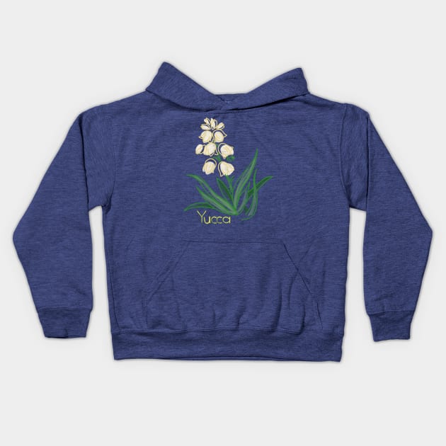 Yucca Kids Hoodie by Slightly Unhinged